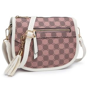 Monogram Saddle Crossbody Bag